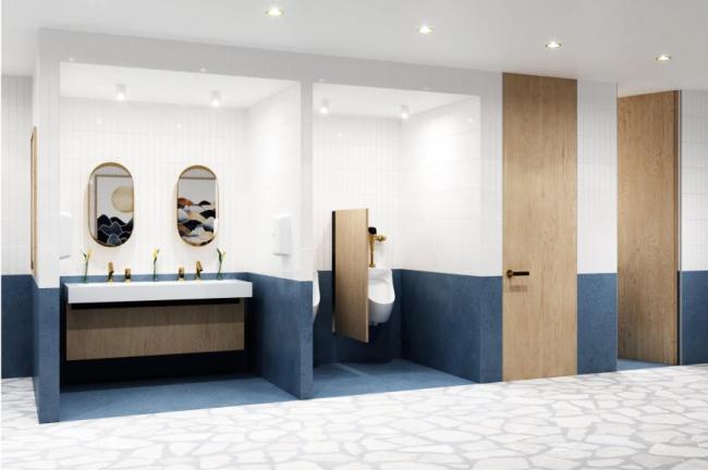Rush Street® in
Polished Brass
